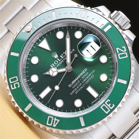 rolex submariner green hulk for sale|rolex hulk submariner for sale.